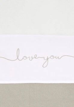 Jollein Baby Laken Wieg 75x100cm Love You - Nougat 2 Jollein Baby Laken Wieg 75x100cm Love You - Nougat -Babyproducten Promotie Winkel 830x1200 72