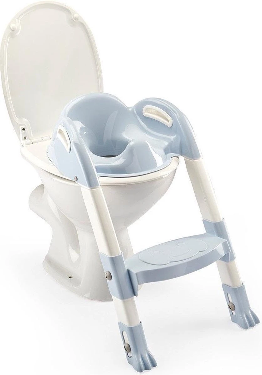 Thermobaby wc verkleiner met trapje KiddyLoo Blauw THERMOBABY® Thermobaby Wc Verkleiner Met Trapje KiddyLoo Blauw -Babyproducten Promotie Winkel