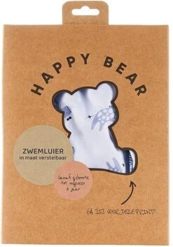 HappyBear | Zwemluier - Blue Giraffe | 0-3 Jaar | Wasbaar | Licht En Compact - Handig Voor Op Reis | Goede Pasvorm Door Elastische Sluiting -Babyproducten Promotie Winkel 840x1200