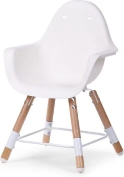Childhome Childwood Evolu 2 - Kinderstoel 2 In 1 Met Beugel - Naturel/Wit -Babyproducten Promotie Winkel 844x1200 5