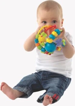 Playgro Speel En Leerbal - Grijp- En Bijtspeelgoed - Klikklak Geluiden - Spiegeltje - Kralen - Cilinder Met Rattelende Ballen -Babyproducten Promotie Winkel 849x1200 9