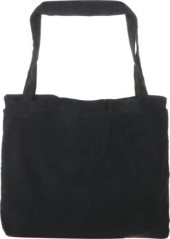 Mozz Mom Bag Teddy Suede Black -Babyproducten Promotie Winkel 854x1200 7