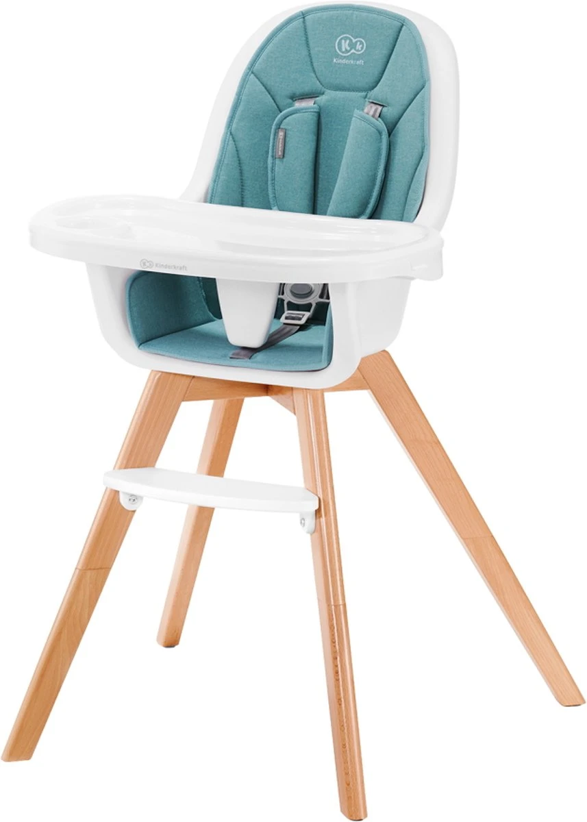 Kinderkraft Kinderstoel 2 in 1 Tixi Turquoise Kinderkraft Kinderstoel 2 In 1 Tixi Turquoise -Babyproducten Promotie Winkel 857x1200 6