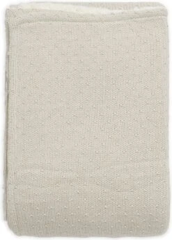 Jollein Baby Deken Wieg 75x100cm Teddy Bliss Knit - Nougat -Babyproducten Promotie Winkel 859x1200 10