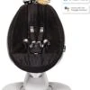 4moms MamaRoo 5 Classic Black | Beweegt Zoals Jij, Bedienen Met Je Smartphone, WiFi Smart Home Integratie Via Amazon Alexa En Google Home
