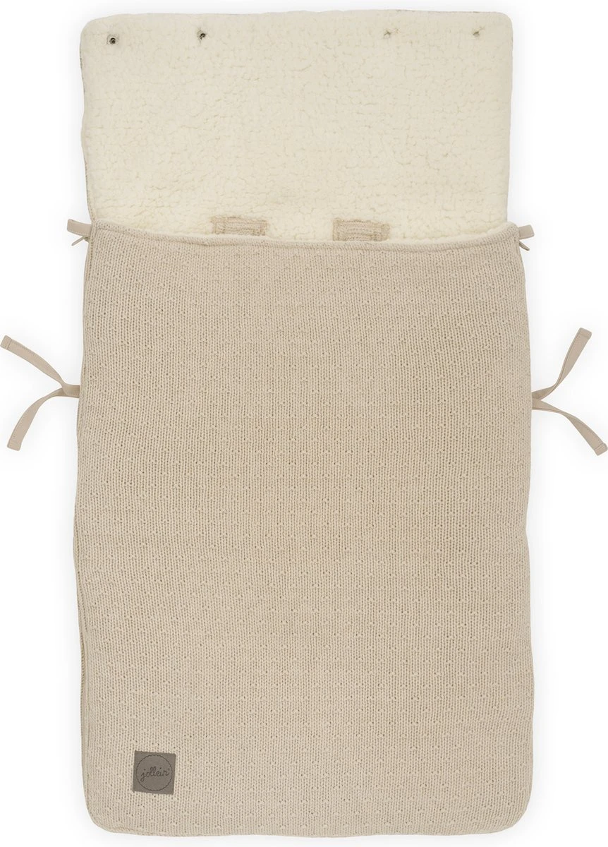 Jollein Voetenzak voor Autostoel & Kinderwagen - Bliss Knit - Nougat Jollein Voetenzak Voor Autostoel & Kinderwagen - Bliss Knit - Nougat -Babyproducten Promotie Winkel 862x1200 4