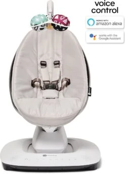 4moms MamaRoo 5 Classic Grey | Beweegt Zoals Jij, Bedienen Met Je Smartphone, WiFi Smart Home Integratie Via Amazon Alexa En Google Home 6 4moms MamaRoo 5 Classic Grey | Beweegt Zoals Jij, Bedienen Met Je Smartphone, WiFi Smart Home Integratie Via Amazon Alexa En Google Home -Babyproducten Promotie Winkel 863x1200 3