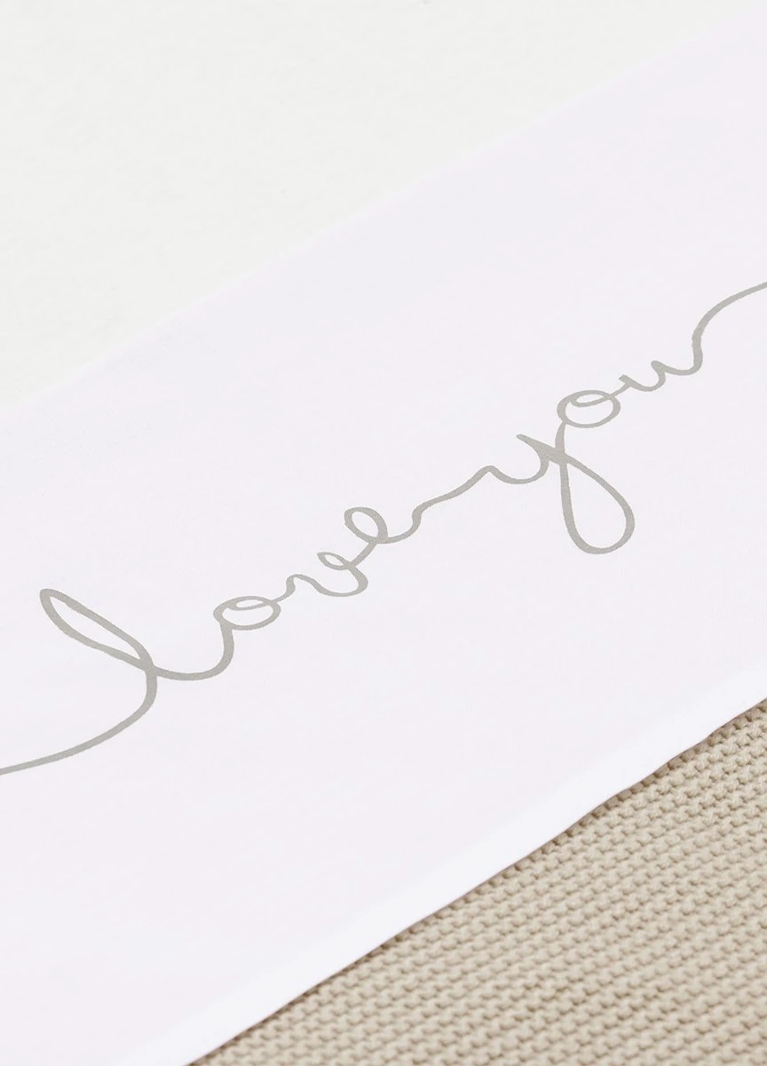 Jollein Baby Laken Ledikant 120x150cm Love you - Grey Jollein Baby Laken Ledikant 120x150cm Love You - Grey -Babyproducten Promotie Winkel 864x1200 4