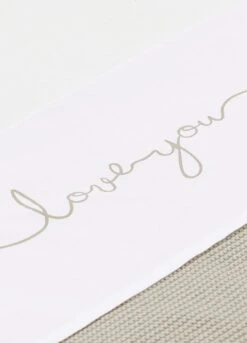 Jollein Baby Laken Ledikant 120x150cm Love You - Nougat -Babyproducten Promotie Winkel 864x1200 6