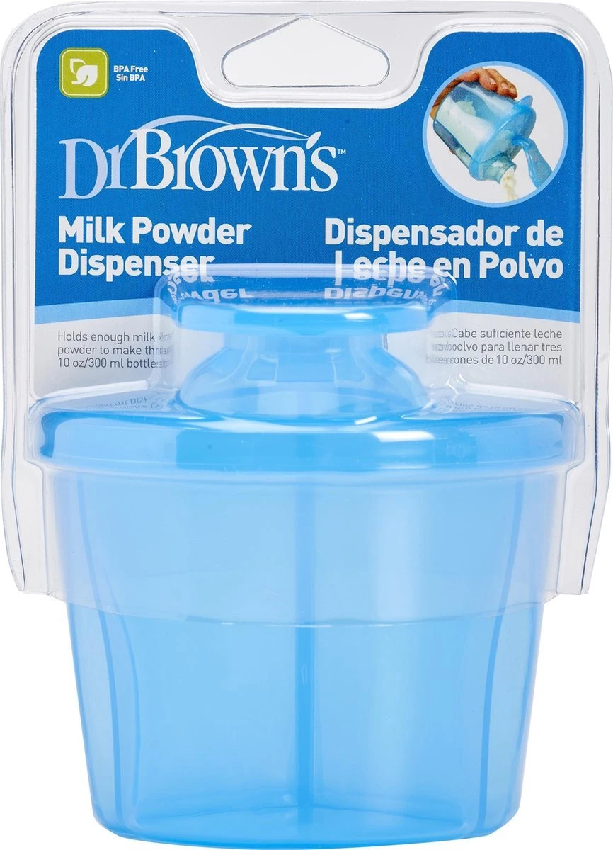 Dr.Brown's melkpoederdispenser - Voor op reis - blauw Dr. Brown's Dr.Brown's Melkpoederdispenser - Voor Op Reis - Blauw -Babyproducten Promotie Winkel 866x1200 6