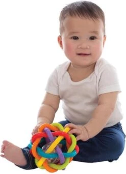Playgro Buigbare Bendy Ball - Grijp- En Bijtspeelgoed - Incl Rammelaar - Activiteitenbal -Babyproducten Promotie Winkel 866x1200 7