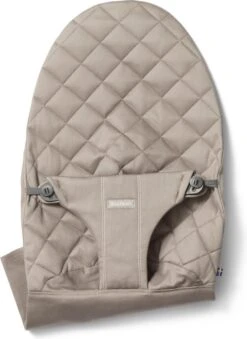 BabyBjörn Stoffen Zitting Voor BabyBjörn Wipstoel - Cotton - Zandgrijs