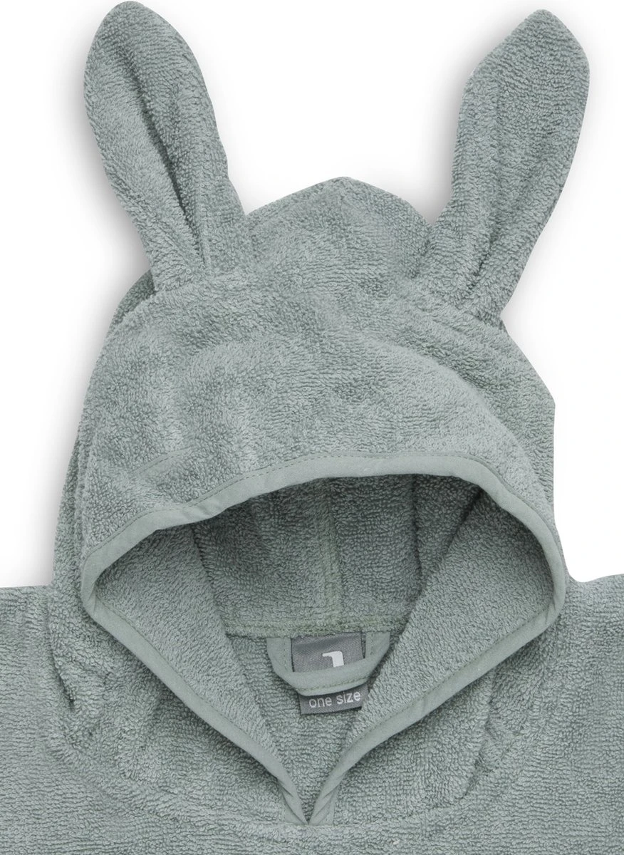 Jollein Badponcho Badstof - Ash Green Jollein Badponcho Badstof - Ash Green -Babyproducten Promotie Winkel