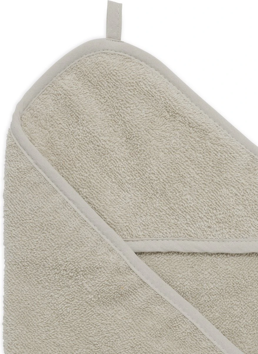 Jollein Badcape Badstof 75x75cm - Nougat Jollein Badcape Badstof 75x75cm - Nougat -Babyproducten Promotie Winkel