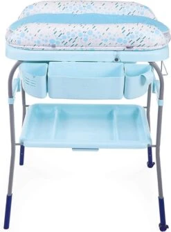Chicco Cuddle & Bubble Verzorgingstafel - Babybadje Met Standaard - Luiertafel - Verschoontafel - Verstelbare Hoogtes -Babyproducten Promotie Winkel 887x1200
