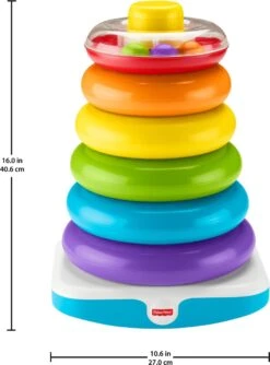 Fisher Price Fisher-Price Stapelringen - Grote Kleurenringpiramide -Babyproducten Promotie Winkel 887x1200 6