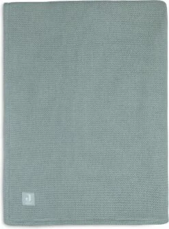 Jollein Baby Deken Ledikant 100x150cm Basic Knit Forest Green/Fleece -Babyproducten Promotie Winkel 888x1200 1