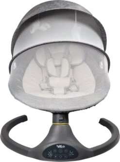 Tryco Hugg Swing Babyschommel - Grijs - Draaibare Babyswing - Met Muziek