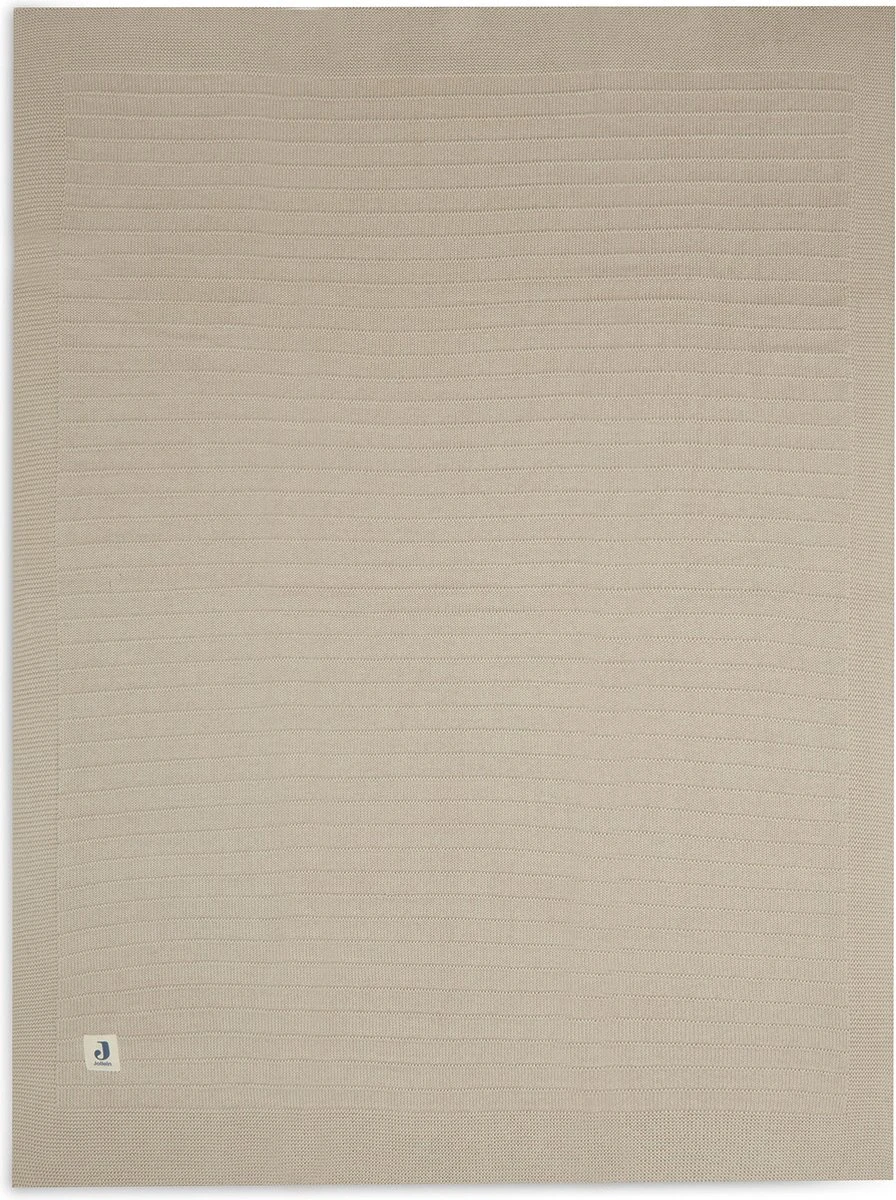 Jollein Baby Deken Wieg Pure Knit - Nougat - GOTS Jollein Baby Deken Wieg Pure Knit - Nougat - GOTS -Babyproducten Promotie Winkel