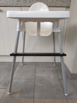 Merkloos Voetensteun Zwart Voor IKEA ANTILOP Kinderstoel