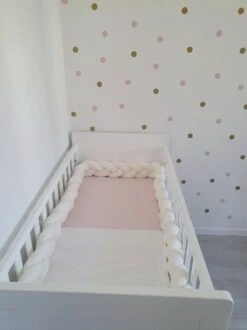 IL BAMBINI Gevlochten Baby Bed Bumper Treccia - Bedomrander - Box Omrander - Hoofdbeschermer - Boxrand - Bedbumper - Stootrand - Boxomrander - (3 Meter) Wit 4 IL BAMBINI Gevlochten Baby Bed Bumper Treccia - Bedomrander - Box Omrander - Hoofdbeschermer - Boxrand - Bedbumper - Stootrand - Boxomrander - (3 Meter) Wit -Babyproducten Promotie Winkel 899x1200 11