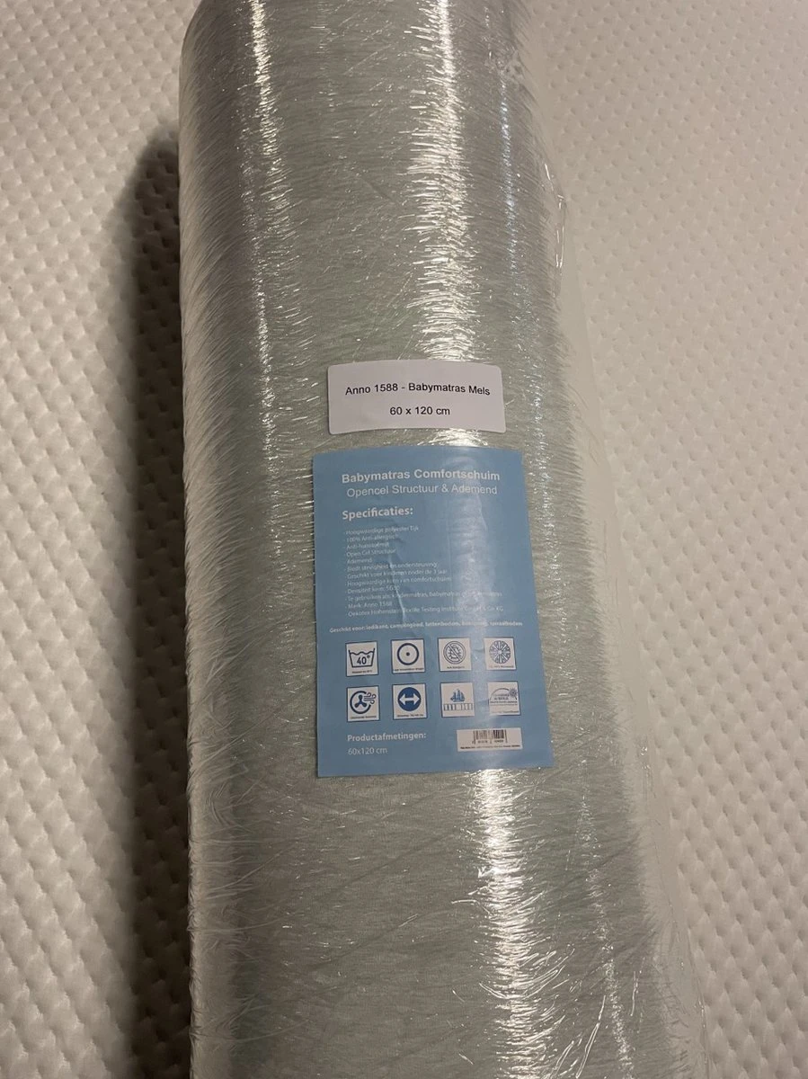 Baby Matras Mels – 100% Micropercale – Open Cel Ademend – Anti verstikkend – Kindermatras 60x120 cm Baby Matras Mels – 100% Micropercale – Open Cel Ademend – Anti Verstikkend – Kindermatras 60x120 Cm -Babyproducten Promotie Winkel 899x1200 9