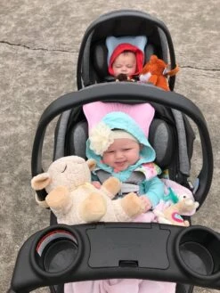 Baby IQ Orthopedisch Baby Hoofdkussen – Traagschuim – Tegen Plat Achterhoofd – Kraamcadeau –Roze – Incl Bandana Slabber -Babyproducten Promotie Winkel 900x1200 18