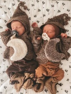 Louka Speendoekje Maan Bruin - Teddy Katoen - Speenknuffel -Babyproducten Promotie Winkel 900x1200 43