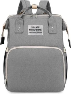 Faseras Multifunctionele Luiertas - Incl. Babybed & Verschoningsmatje - Isolatie - Met USB - 3-in-1 Verzorgingstas - Grijs -Babyproducten Promotie Winkel 900x1200 51