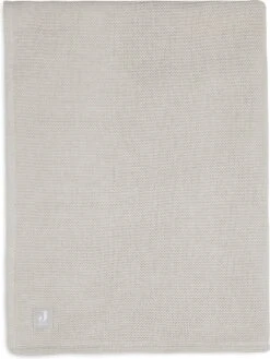 Jollein Baby Deken Wieg 75x100cm Basic Knit - Nougat/Fleece