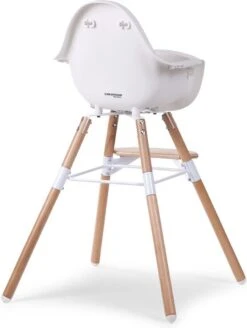 Childhome Childwood Evolu 2 - Kinderstoel 2 In 1 Met Beugel - Naturel/Wit -Babyproducten Promotie Winkel 904x1200 7