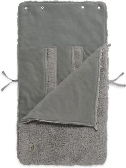 Jollein Voetenzak Voor Autostoel & Kinderwagen - Teddy - Storm Grey -Babyproducten Promotie Winkel 905x1200 9