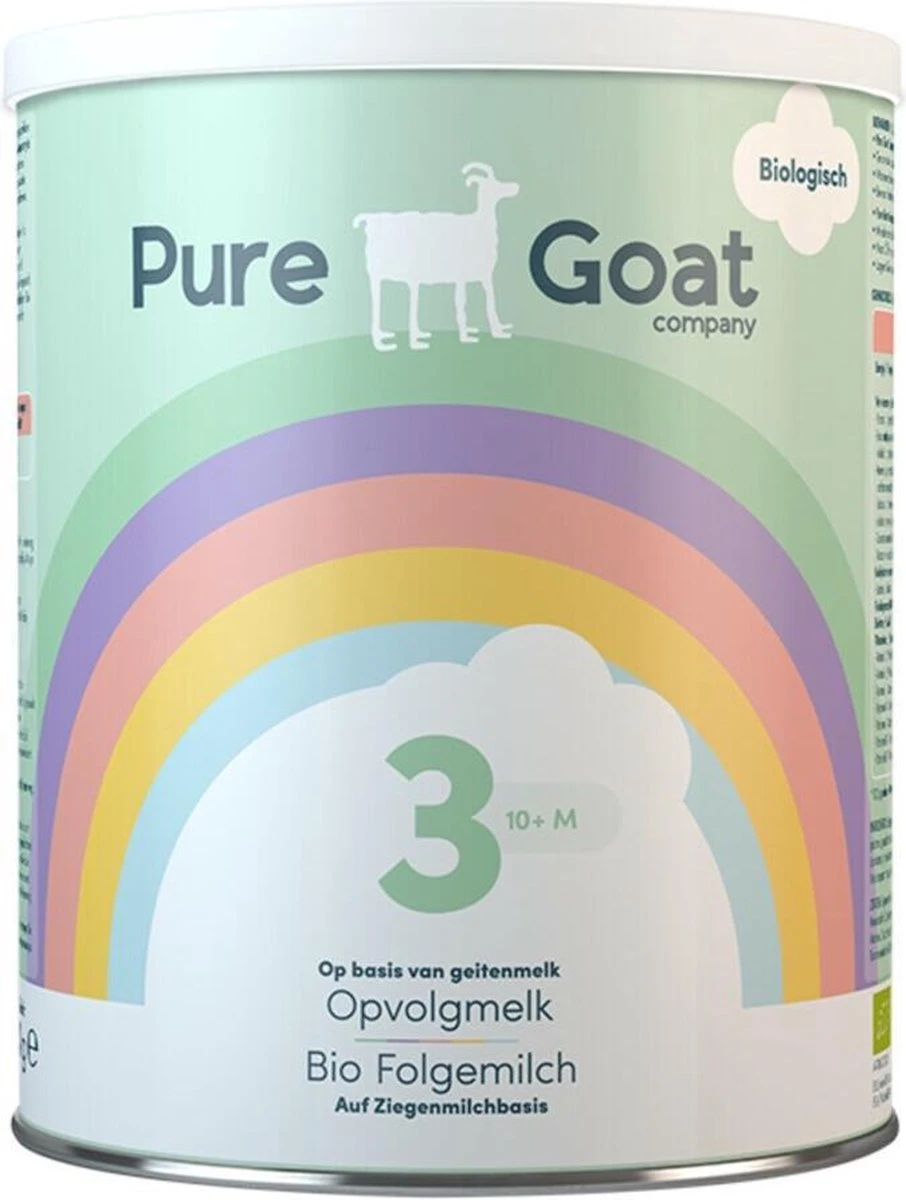 Pure Goat Company - Opvolgmelk 3 - Biologische flesvoeding op basis van volle geitenmelk - 800 gram Pure Goat Company - Opvolgmelk 3 - Biologische Flesvoeding Op Basis Van Volle Geitenmelk - 800 Gram -Babyproducten Promotie Winkel 906x1200 3