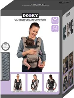 Dooky Ergonomische Draagzak Urban Comfort Grey Sapphire -Babyproducten Promotie Winkel 909x1200 13