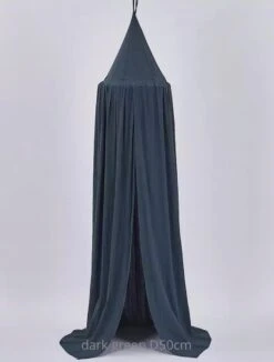 IL BAMBINI - Katoenen Klamboe Voor Babykamer - Hemeltje Voor Babybedje - Decoratie Kinderkamer - Donkergroen