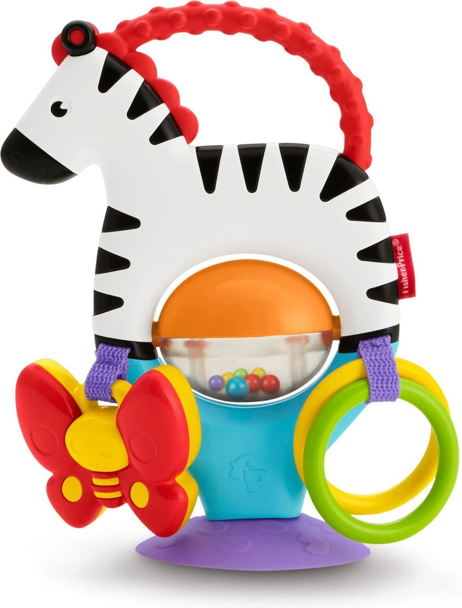 Fisher Price - Activity Zebra - Rammelaar - Speeltje en Bijtring - Grijpspeelgoed Fisher Price - Activity Zebra - Rammelaar - Speeltje En Bijtring - Grijpspeelgoed -Babyproducten Promotie Winkel 911x1200 4