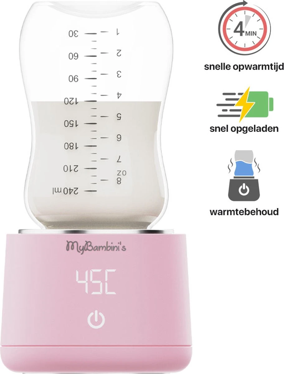 MyBambini's Bottle Warmer Pro™ - Draagbare Baby Flessenwarmer voor Onderweg - Roze - Geschikt voor AVENT Philips, Chicco & Dodie MyBambini's Bottle Warmer Pro™ - Draagbare Baby Flessenwarmer Voor Onderweg - Roze - Geschikt Voor AVENT Philips, Chicco & Dodie -Babyproducten Promotie Winkel 912x1200 10