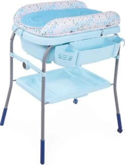 Chicco Cuddle & Bubble Verzorgingstafel - Babybadje Met Standaard - Luiertafel - Verschoontafel - Verstelbare Hoogtes