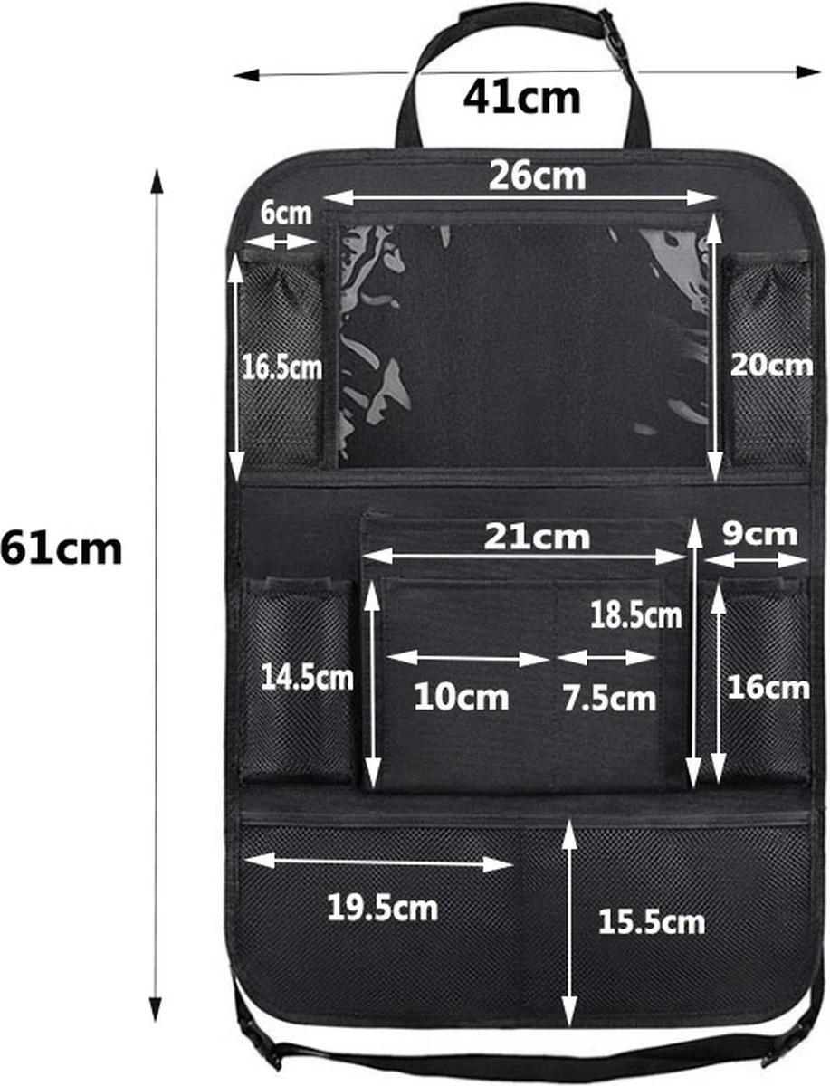 Autostoel organizer + Opvouwbare mini prullenbak bundel - Musthave voor uw autovakantie! - iPad/Tablet houder - Opvouwbaar - Inklapbaar - Rugleuning - Auto opbergsysteem - Kinderen - Waterafstotend - Prullenmand - Licht - Opberg - Universeel - Handig Merkloos Autostoel Organizer + Opvouwbare Mini Prullenbak Bundel - Musthave Voor Uw Autovakantie! - IPad/Tablet Houder - Opvouwbaar - Inklapbaar - Rugleuning - Auto Opbergsysteem - Kinderen - Waterafstotend - Prullenmand - Licht - Opberg - Universeel - Handig -Babyproducten Promotie Winkel 917x1200 9