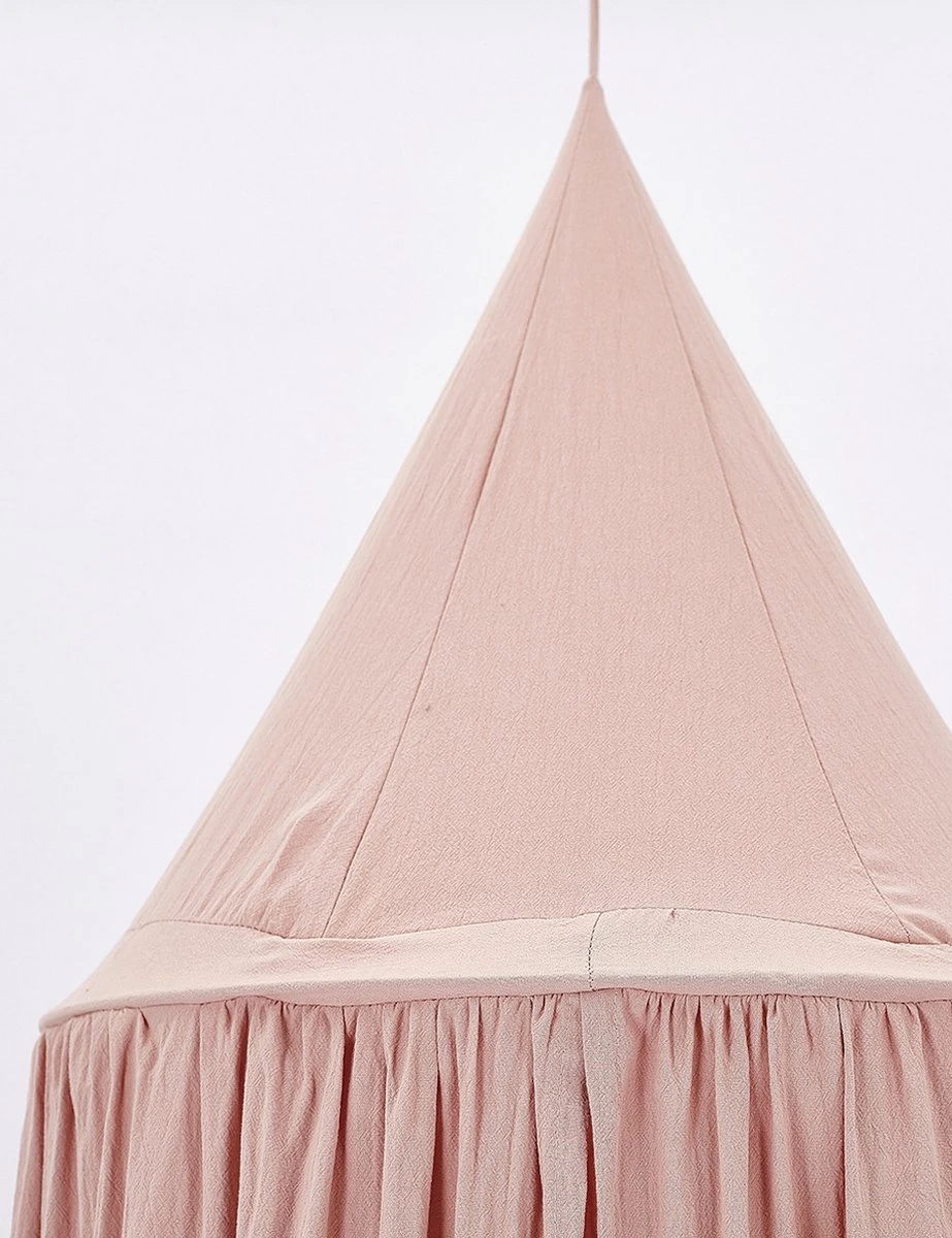 IL BAMBINI - Katoenen klamboe voor babykamer - Hemeltje voor babybedje -Decoratie kinderkamer - Roze IL BAMBINI - Katoenen Klamboe Voor Babykamer - Hemeltje Voor Babybedje -Decoratie Kinderkamer - Roze -Babyproducten Promotie Winkel 923x1200 4