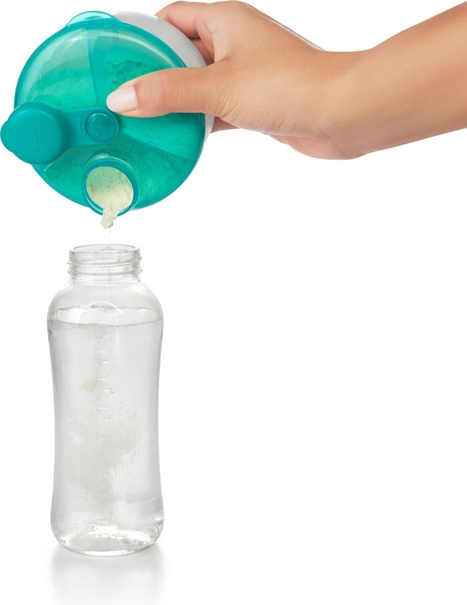 OXO Tot Melkpoeder Verdeeldoosje - Melkpoeder doseerdoosjes - Melkpoeder reisbox - Teal OXO Tot Melkpoeder Verdeeldoosje - Melkpoeder Doseerdoosjes - Melkpoeder Reisbox - Teal -Babyproducten Promotie Winkel 926x1200 3