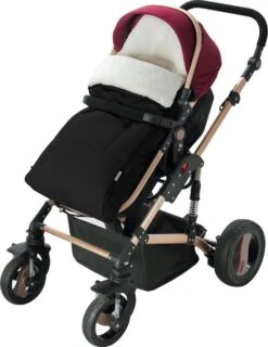 Monzana Voetenzak - Voor Kinderwagen Of Stoeltje - 93x56cm Zwart -Babyproducten Promotie Winkel 927x1200 8