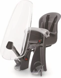 Polisport Bilby - Fietsstoeltje Voor + Windscherm - Zwart -Babyproducten Promotie Winkel 930x1200 12