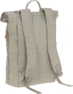 LÄSSIG Luiertas Rolltop Backpack Rugzak Incl Verschoningsmatje Choco Mélange Limited Edition 6 LÄSSIG Luiertas Rolltop Backpack Rugzak Incl Verschoningsmatje Choco Mélange Limited Edition -Babyproducten Promotie Winkel 933x1200 6