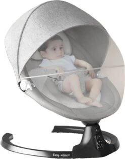 Merkloos Easy-Home® - Elektrische Wipstoel - Babyschommel - Baby Swing - Incl Tafel - Bluetooth - White Noise - 20kg -Babyproducten Promotie Winkel 947x1200 11