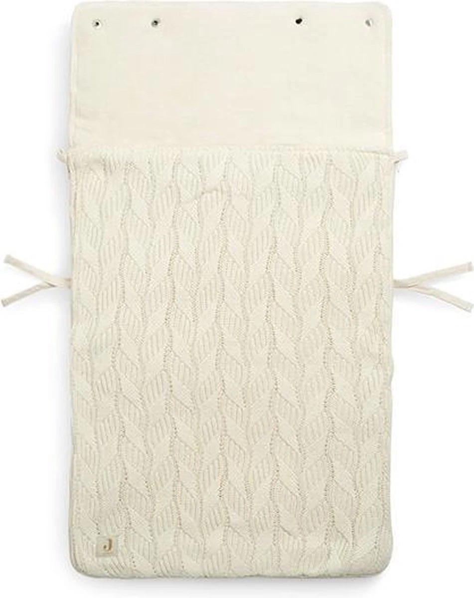 Jollein Voetenzak voor Autostoel & Kinderwagen - Spring Knit - Ivory Jollein Voetenzak Voor Autostoel & Kinderwagen - Spring Knit - Ivory -Babyproducten Promotie Winkel 951x1200 1