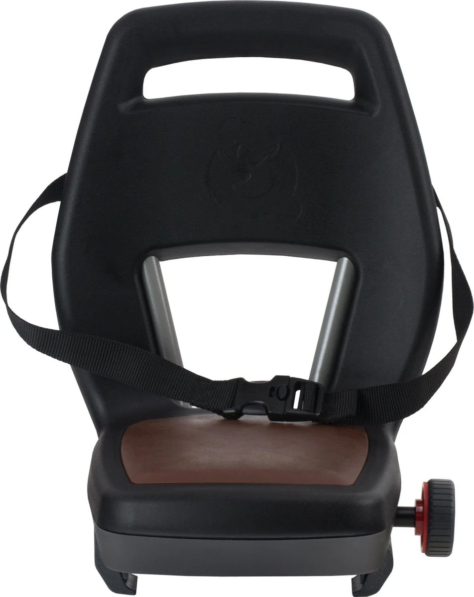 Qibbel 6+ Junior Fietsstoeltje Achter - Zwart met bruin kussentje Qibbel 6+ Junior Fietsstoeltje Achter - Zwart Met Bruin Kussentje -Babyproducten Promotie Winkel 952x1200 9