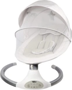 Tryco Hugg Swing Babyschommel - Zilver/Wit - Draaibare Babyswing - Met Muziek -Babyproducten Promotie Winkel 953x1200 3