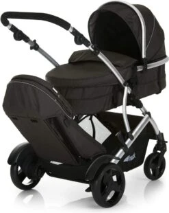 BERKATMARKT - Hauck Duett 2 Dubbele Kinderwagens Voor Baby's En Kinderen, Omkeerbare Zitting, In Hoogte Verstelbaar, Zonwering, Regenbescherming, Opvouwbaar, Tot 36 Kg, Zwarte Woud -Babyproducten Promotie Winkel 955x1200 3