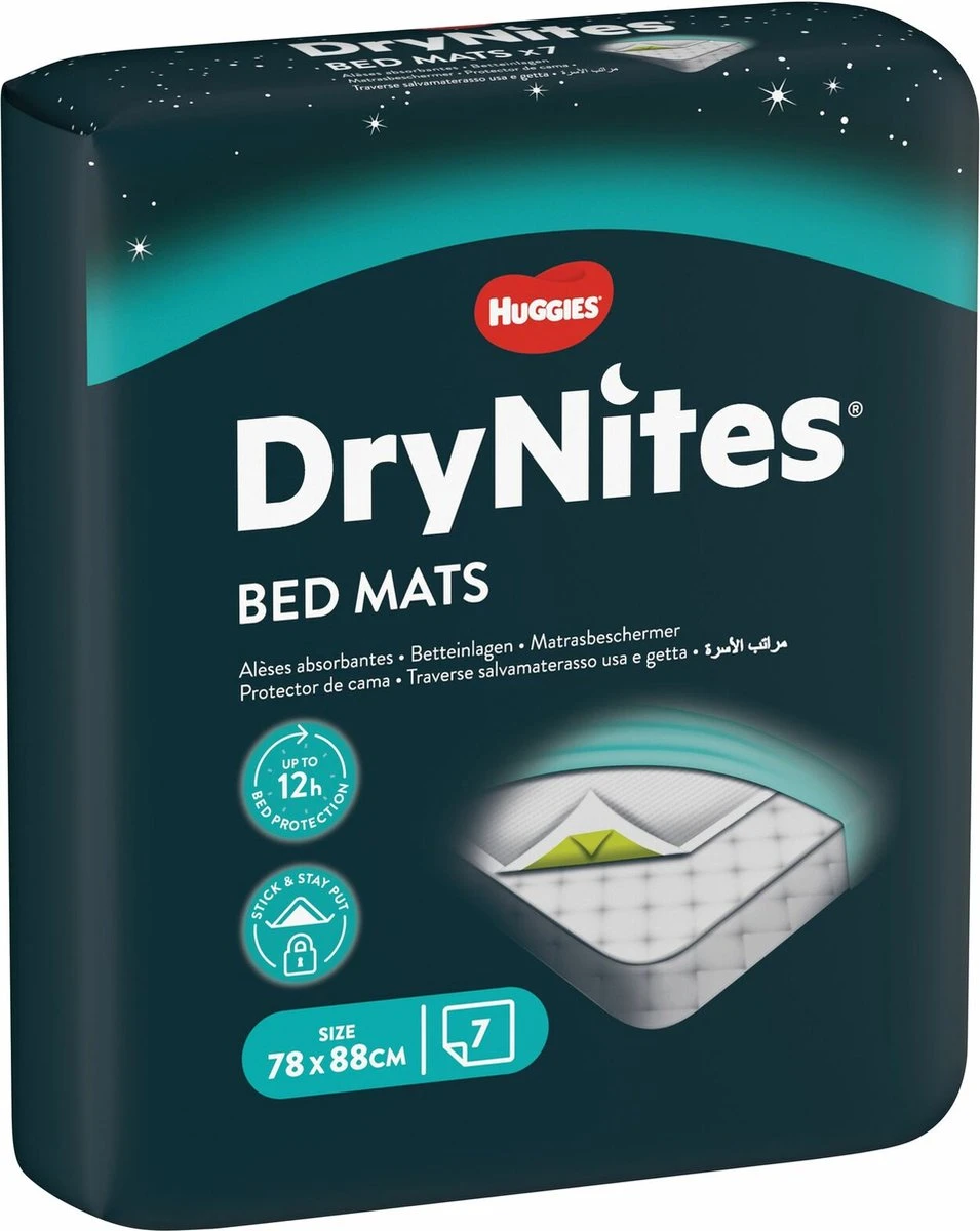 DryNites® Bedmats 7 stuks DryNites® Bedmats 7 Stuks -Babyproducten Promotie Winkel